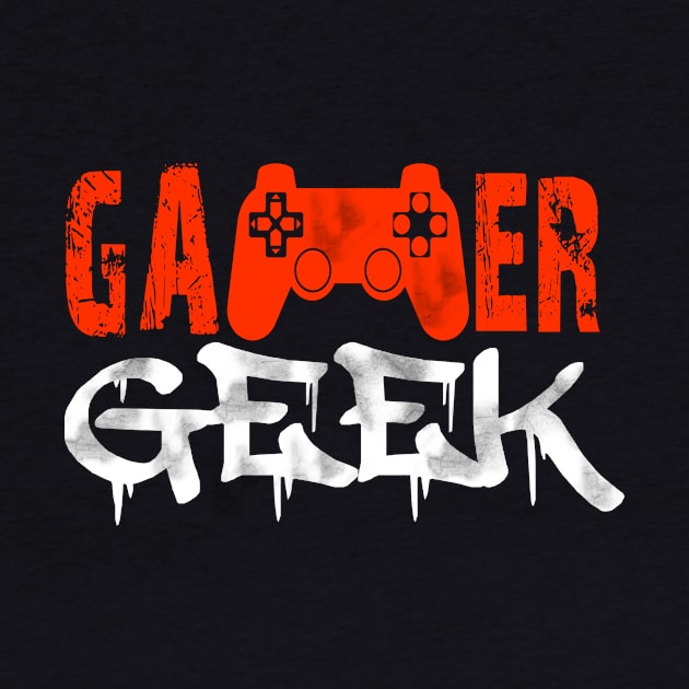 Gamer Geek for gamers and game life by artsytee